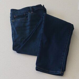 Lucky Brand Dark Blue Lolita Skinny Jeans Women's Size 14/32